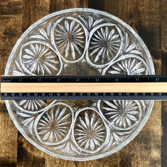 VINTAGE Anchor Hocking Medallion ’Star & Cameo’ Bowl - Picture 6 of 6